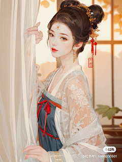 时更姐姐采集到女频——古风人物女（加背景）