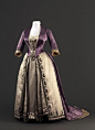 Worth dress with two bodices, 1885-90 From the Musée Galliera