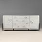 Copan Credenza | Ivory over Ivory Shagreen