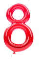 数字字母 ong透明背景素材 免抠图 告白气球 气球数字 艺术字#创意红色气球字体  8
@冒险家的旅程か★