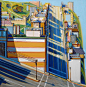 一组街道风景插画欣赏
via:Wayne Thiebaud ​​​​