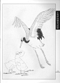 《工笔画线描动物画谱》之仙鹤篇