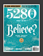 5280 Magazine 字体设计