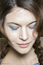 Temperley London Fall 2014 blue eyes