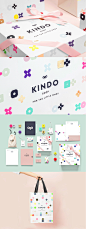 Kindo-高档儿童服装精品包装品牌设计封面大图