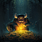 Oddmar Game cover art, Volkan Yenen : "Oddmar" the game we have been working on for many years is available on App store. If you want to experience a great adventure go a head and play the game. We hope you enjoy playing as much as we enjoy maki