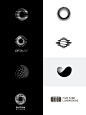 简约logo设计————线条的光，立体的圆