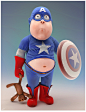 Captain America Jr., Thomas Lishman : ZBrush and 3DSMax, Fanart