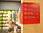 Hume Global Learning Centre & Library identity system and signage | Design by Pidgeon