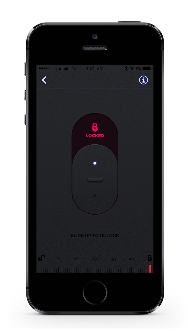 Lock App UI design :...