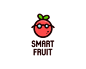 Smart Fruit 水果 果汁 果干 水果插画 水果人物 眼镜 饮料 卡通 插画 小人 表情 商标设计  图标 图形 标志 logo 国外 外国 国内 品牌 设计 创意 欣赏