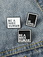 Be Kind Graphic Pin Set - 3pcs