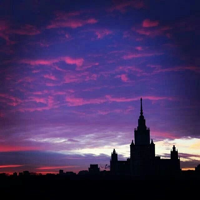 Moscow dawn