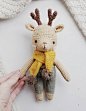 Crochet Reindeer Pattern Christmas Reindeer Amigurumi Deer Pattern Crochet Deer Toy PDF Pattern : This is a crochet pattern PDF! Not the finished toy!  If you want to order ready toy, please contact us. ----------------------------------------------------