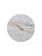 Wanduhr Marble Time Weiß | Wohntrend Marmor | homeToday.de: 