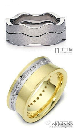 珠宝设计师Forest采集到Couple Rings 情侣戒