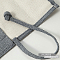 MUJI 无印良品 全棉帆布笔帘/笔袋 蓝色 现货 原创 设计 新款 2013 正品 代购  日本