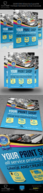 Print Shop Flyer Template