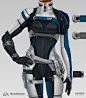 ArtStation - Mass Effect Andromeda - Cora Harper, Ben Lo