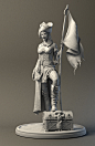 soldier 2, Miroslav Dimitrov : model of a soldier from Assassin's Creed Liberation