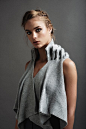 designer: Paula Ledesma Triangulo waiscoat 100% Alpaca wool colors: Gray, black, raw