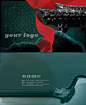 古典中国元素名片设计PSD图片设计背景