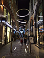 Pedestrian street lighting