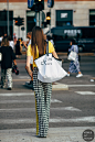 Milan SS 2019 Street Style : Between the fashion shows.