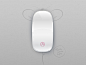 Dribbble Mouse 鼠标图标设计 #多火UI#