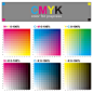 CMYK色谱设计矢量素材
