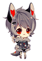 Soft and fluffy : Chibi commishie for ヽ(´▽`)/ I'm really happy with how this one turned out♥♥ //goes to work on remaining commissions//