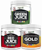 Superfood Powder - Organifi Sunrise to Sunset Power Box (9.5 Oz. Each) - Green Juice, Red Juice, Golden Milk- 30 Day Supply - Made to Boost Metabolism, Natural Energy, and Sleep - Organic and Vegan