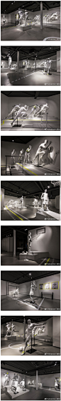 荷兰Hans Boodt Mannequins运动展厅设计