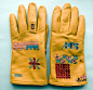 darned and embroidered gloves