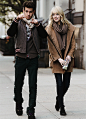 Emma & Andrew - Out & About in Tribeca,NYC [April 13,2013]
