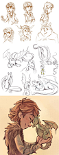 Some how to train your dragon fan art by sharpie91.deviantart.com