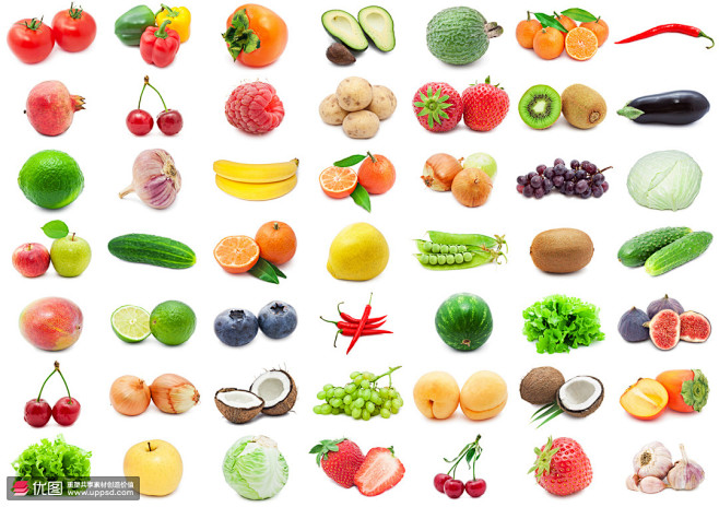 营养均衡 美味水果 水果切面 高清水果蔬...
