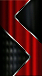 Black Red and Chrome Wallpaper