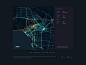 UBER Map Visualization uber design uber minimal map dataviz data visualization data complex clean big data