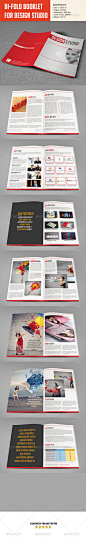 Print Templates - Bifold Brochure for Design Studio | GraphicRiver