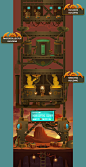 Deep Town:Mining Factory : Mobile Game Economical Strategy Genre IOS App Store Android Google Play Bots Robots Mining Buildings Resources Gold Silver Gem Coin Spells Dig Bosses Animations