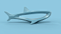 Shark : shark sculpture