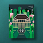 日本著名景点的插图海报设计​​​​SeeVisual​​​​​