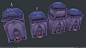 Suramar City: Props (Fan Art), Luke Cartwright : A collection of props from my latest World of Warcraft fan art project. These are the assets used in creating my Unreal Engine 4 level which is based on Suramar City. My handpainted texturing improved throu