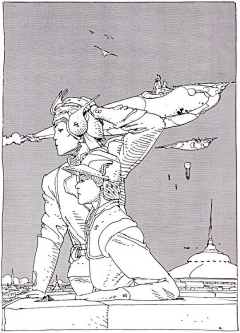 幸福的墩墩love采集到Jean Giraud(Moebius)