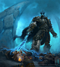 WoW TCG Lich King by namesjames