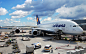 General 2560x1600 aircraft airplane A380 Airbus Airbus A-380-861 airport Lufthansa