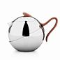 Round Tea Pot: 