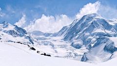 有何不可∩_∩o*采集到大背景—冬天雪峰