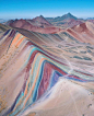 秘鲁的彩虹山 ​​​​